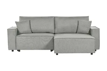 Brian Hörnbäddsoffa 3-sits - Grå - Möbler - Soffa - Bäddsoffa - Hörnbäddsoffa