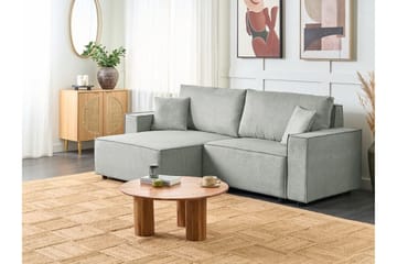 Brian Hörnbäddsoffa 3-sits - Grå - Möbler - Soffa - Bäddsoffa - Hörnbäddsoffa