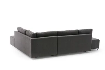 Brunei Bäddsoffa med Schäslong Höger - Antracit/Svart - Möbler - Soffa - Bäddsoffa - Framåtbäddad bäddsoffa