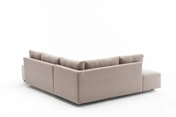 Brunei Bäddsoffa med Schäslong Vänster - Beige - Möbler - Soffa - Bäddsoffa - Framåtbäddad bäddsoffa