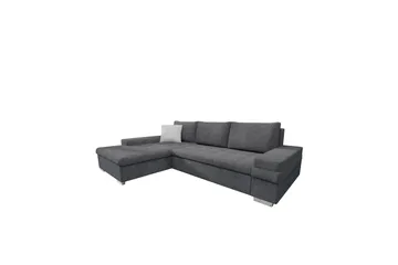 Bunty Bäddsoffa med Divan 3-sits - Mörkgrå/Ljusgrå - Möbler - Soffa - Bäddsoffa - Bäddsoffa divan