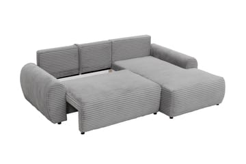 Burman Bäddsoffa med Divan 3-sits i Manchester - Grå - Möbler - Soffa - Bäddsoffa - Bäddsoffa divan