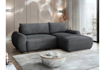 Burman Bäddsoffa med Divan 3-sits i Manchester - Grå - Möbler - Soffa - Bäddsoffa - Bäddsoffa divan