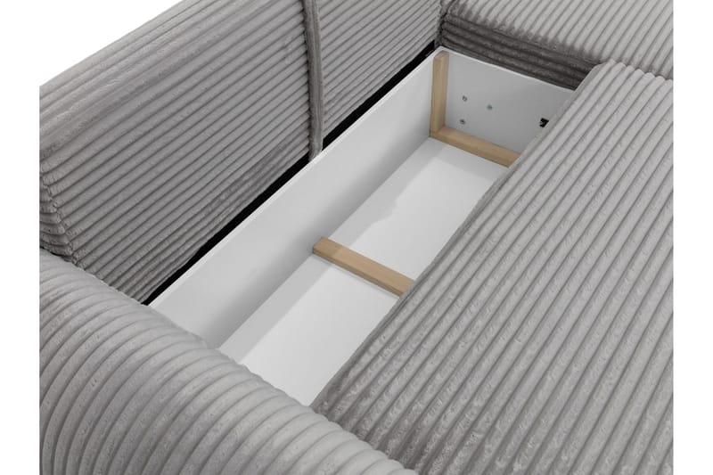 Burman Bäddsoffa med Divan 3-sits i Manchester - Grå - Möbler - Soffa - Bäddsoffa - Bäddsoffa divan