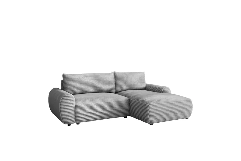 Burman Bäddsoffa med Divan 3-sits i Manchester, Grå