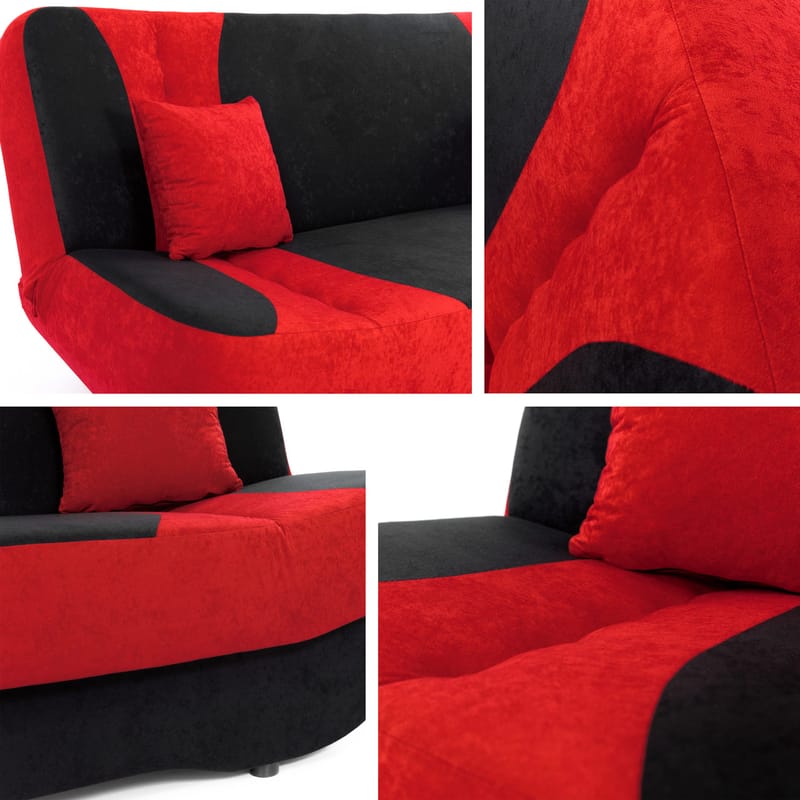 Burralla 3-sits Bäddsoffa - grå - Möbler - Soffa - Bäddsoffa - 2 sits bäddsoffa