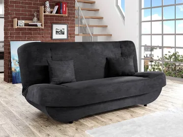 Burralla 3-sits Bäddsoffa - svart - Möbler - Soffa - Bäddsoffa - 2 sits bäddsoffa