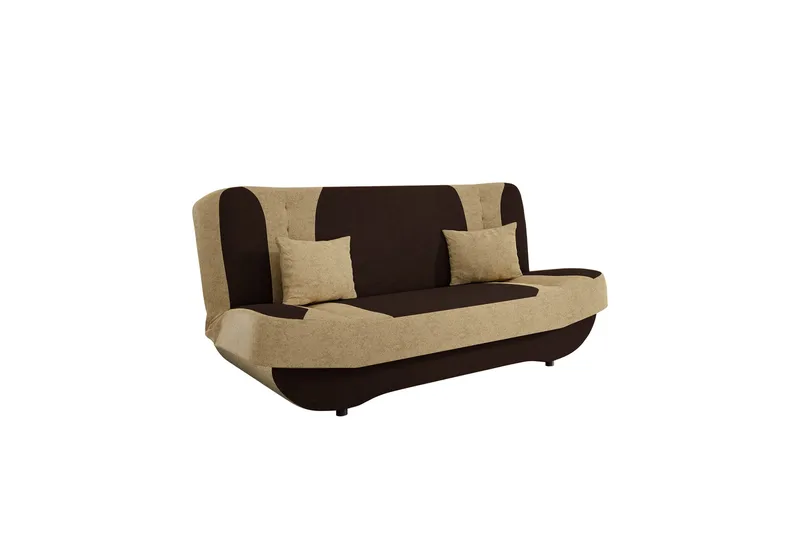 Burralla Bäddsoffa 2-sits, Beige/Brun