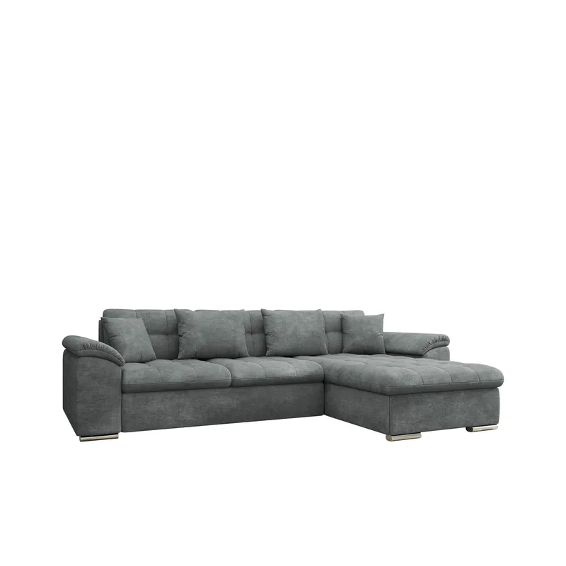 Camior 4-sits Bäddsoffa med divan Högervänd - Mörkgrå - Möbler - Soffa - Bäddsoffa - Hörnbäddsoffa