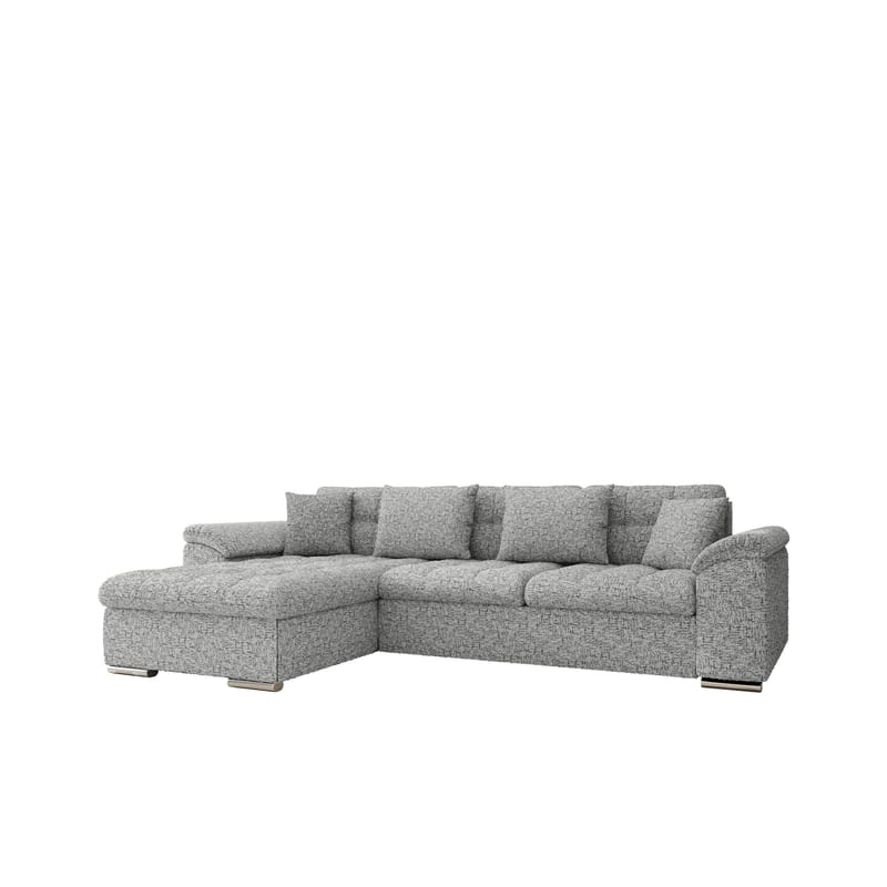Camior 4-sits Bäddsoffa med divan Vänstervänd - Grå - Möbler - Soffa - Bäddsoffa - Hörnbäddsoffa