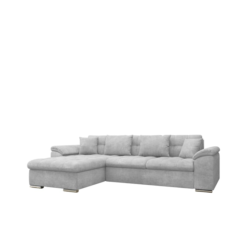 Camior 4-sits Bäddsoffa med divan Vänstervänd - grå - Möbler - Soffa - Bäddsoffa - Hörnbäddsoffa