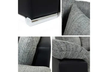 Camior Bäddsoffa m. Divan 3-sits - Mörkgrå - Möbler - Soffa - Bäddsoffa - Bäddsoffa divan