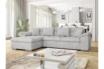 Camior Bäddsoffa med Divan 3-sits - Grå - Möbler - Soffa - Bäddsoffa - Bäddsoffa divan