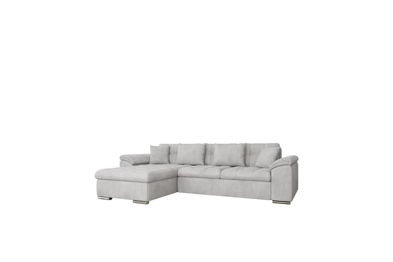 Camior Bäddsoffa med Divan 3-sits - Grå - Möbler - Soffa - Bäddsoffa - Bäddsoffa divan