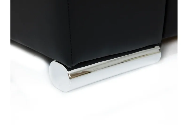 Camior Bäddsoffa med Divan 3-sits - Svart - Möbler - Soffa - Bäddsoffa - Bäddsoffa divan