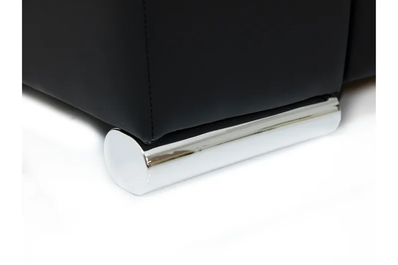 Camior Bäddsoffa med Divan 3-sits - Svart - Möbler - Soffa - Bäddsoffa - Bäddsoffa divan