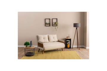 Canelo Bäddsoffa 2-sits - Cream - Möbler - Soffa - Bäddsoffa - 2 sits bäddsoffa