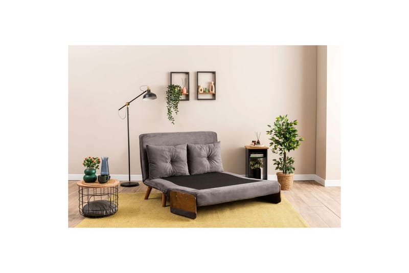 Canelo Bäddsoffa 2-sits - Grå - Möbler - Soffa - Bäddsoffa - 2 sits bäddsoffa