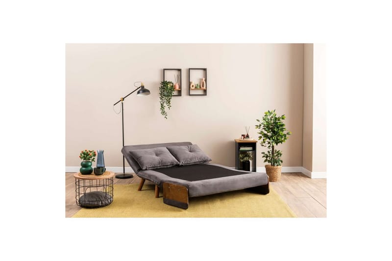 Canelo Bäddsoffa 2-sits - Grå - Möbler - Soffa - Bäddsoffa - 2 sits bäddsoffa