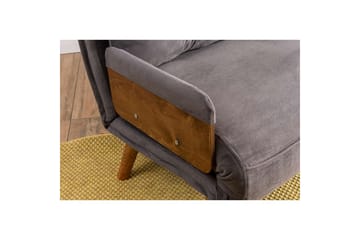 Canelo Bäddsoffa 2-sits - Grå - Möbler - Soffa - Bäddsoffa - 2 sits bäddsoffa