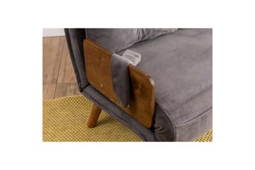 Canelo Bäddsoffa 2-sits - Grå - Möbler - Soffa - Bäddsoffa - 2 sits bäddsoffa