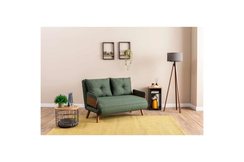 Canelo Bäddsoffa 2-sits - Grön - Möbler - Soffa - Bäddsoffa - 2 sits bäddsoffa