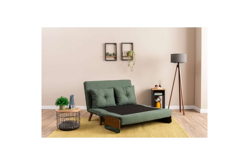 Canelo Bäddsoffa 2-sits - Grön - Möbler - Soffa - Bäddsoffa - 2 sits bäddsoffa