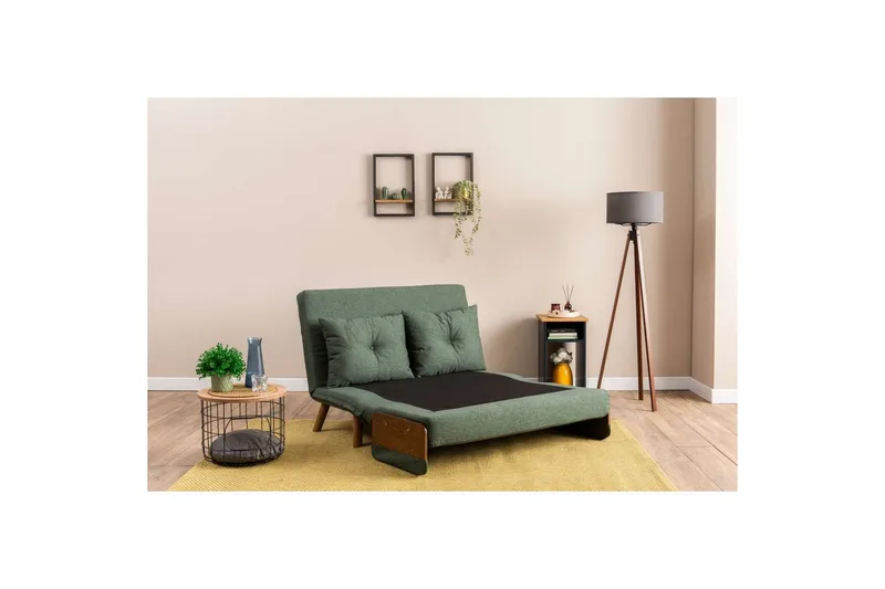 Canelo Bäddsoffa 2-sits - Grön - Möbler - Soffa - Bäddsoffa - 2 sits bäddsoffa