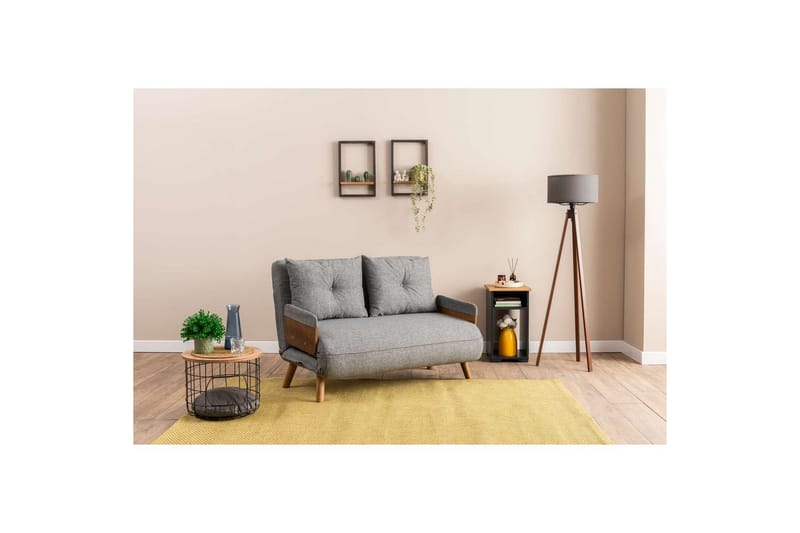 Canelo Bäddsoffa 2-sits - Ljusgrå - Möbler - Soffa - Bäddsoffa - 2 sits bäddsoffa