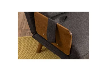 Canelo Bäddsoffa 2-sits - Mörkgrå - Möbler - Soffa - Bäddsoffa - 2 sits bäddsoffa