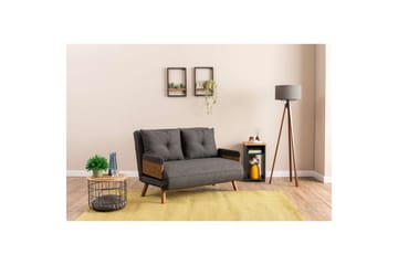 Canelo Bäddsoffa 2-sits - Mörkgrå - Möbler - Soffa - Bäddsoffa - 2 sits bäddsoffa