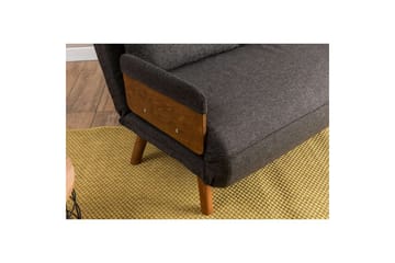 Canelo Bäddsoffa 2-sits - Mörkgrå - Möbler - Soffa - Bäddsoffa - 2 sits bäddsoffa