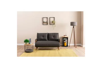 Canelo Bäddsoffa 2-sits - Mörkgrå - Möbler - Soffa - Bäddsoffa - 2 sits bäddsoffa