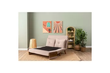 Canelo Bäddsoffa 2-sits - Mink - Möbler - Soffa - Bäddsoffa - 2 sits bäddsoffa