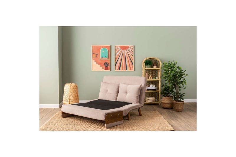 Canelo Bäddsoffa 2-sits - Mink - Möbler - Soffa - Bäddsoffa - 2 sits bäddsoffa