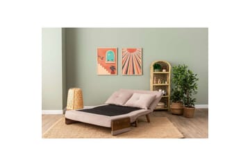 Canelo Bäddsoffa 2-sits - Mink - Möbler - Soffa - Bäddsoffa - 2 sits bäddsoffa