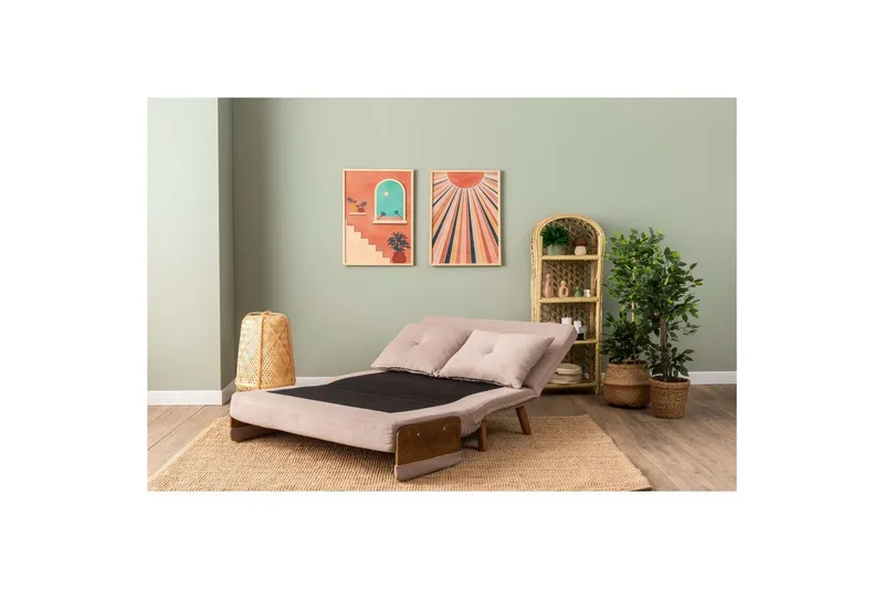 Canelo Bäddsoffa 2-sits - Mink - Möbler - Soffa - Bäddsoffa - 2 sits bäddsoffa