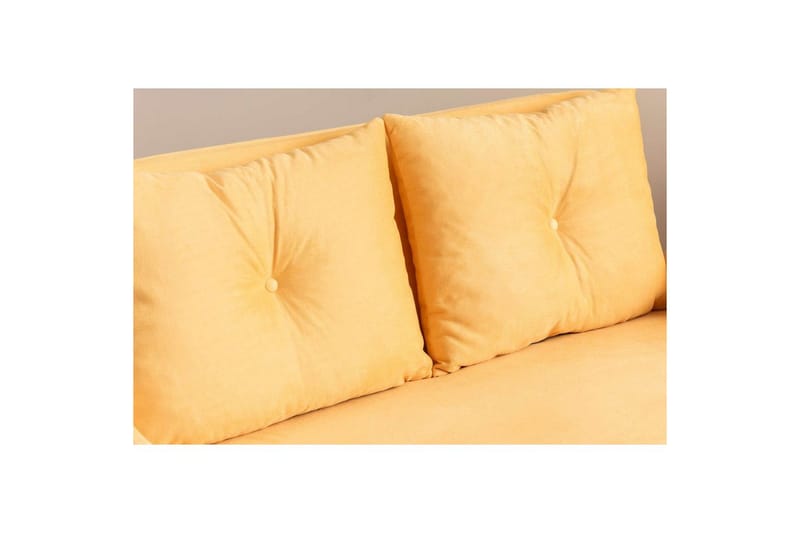 Canelo Bäddsoffa 2-sits - Senapsgul - Möbler - Soffa - Bäddsoffa - 2 sits bäddsoffa