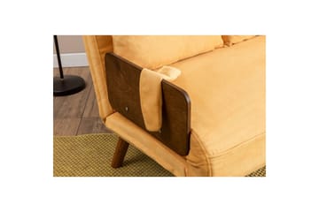 Canelo Bäddsoffa 2-sits - Senapsgul - Möbler - Soffa - Bäddsoffa - 2 sits bäddsoffa