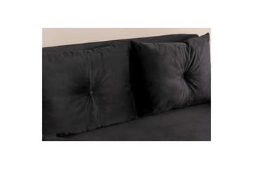 Canelo Bäddsoffa 2-sits - Svart - Möbler - Soffa - Bäddsoffa - 2 sits bäddsoffa