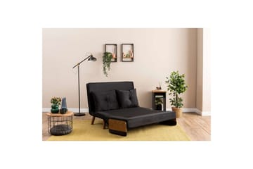 Canelo Bäddsoffa 2-sits - Svart - Möbler - Soffa - Bäddsoffa - 2 sits bäddsoffa