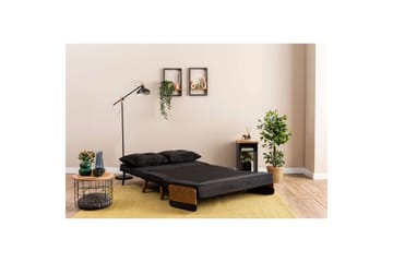 Canelo Bäddsoffa 2-sits - Svart - Möbler - Soffa - Bäddsoffa - 2 sits bäddsoffa