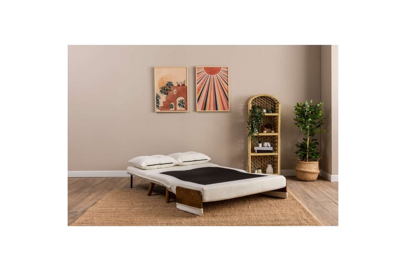 Canelo Bäddsoffa 2-sits - Vit - Möbler - Soffa - Bäddsoffa - 2 sits bäddsoffa