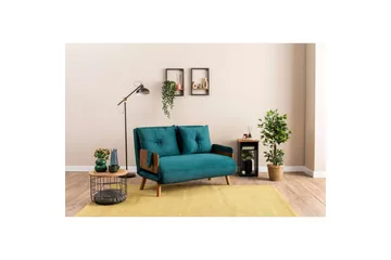 Canelo Bäddsoffa 2-sits - Petrol Grön - Möbler - Soffa - Bäddsoffa - 2 sits bäddsoffa