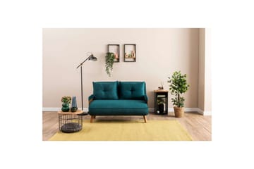 Canelo Bäddsoffa 2-sits - Petrol Grön - Möbler - Soffa - Bäddsoffa - 2 sits bäddsoffa