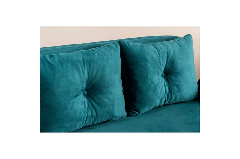 Canelo Bäddsoffa 2-sits - Petrol Grön - Möbler - Soffa - Bäddsoffa - 2 sits bäddsoffa