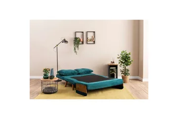 Canelo Bäddsoffa 2-sits - Petrol Grön - Möbler - Soffa - Bäddsoffa - 2 sits bäddsoffa