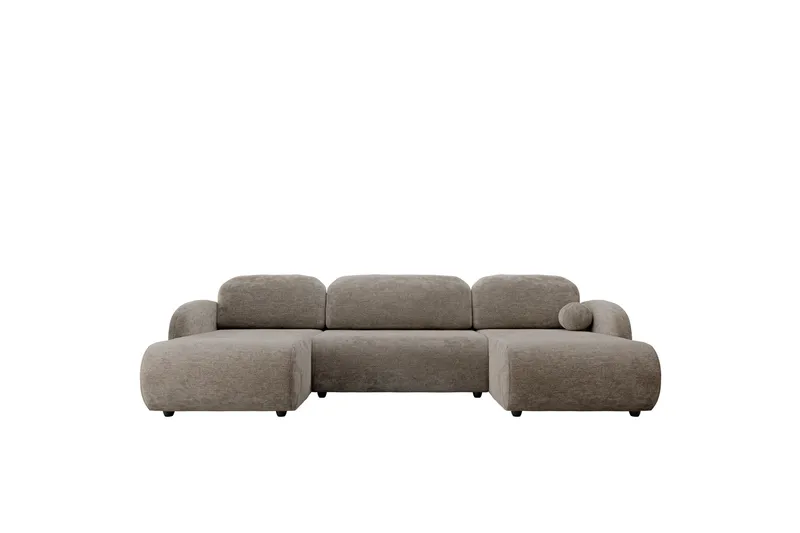 Carve Bäddsoffa Dubbeldivan 3-sits - Beige - Möbler - Soffa - Bäddsoffa - U bäddsoffa
