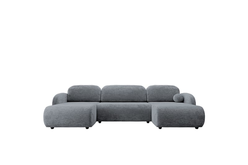 Carve Bäddsoffa Dubbeldivan 3-sits - Grå - Möbler - Soffa - Bäddsoffa - U bäddsoffa