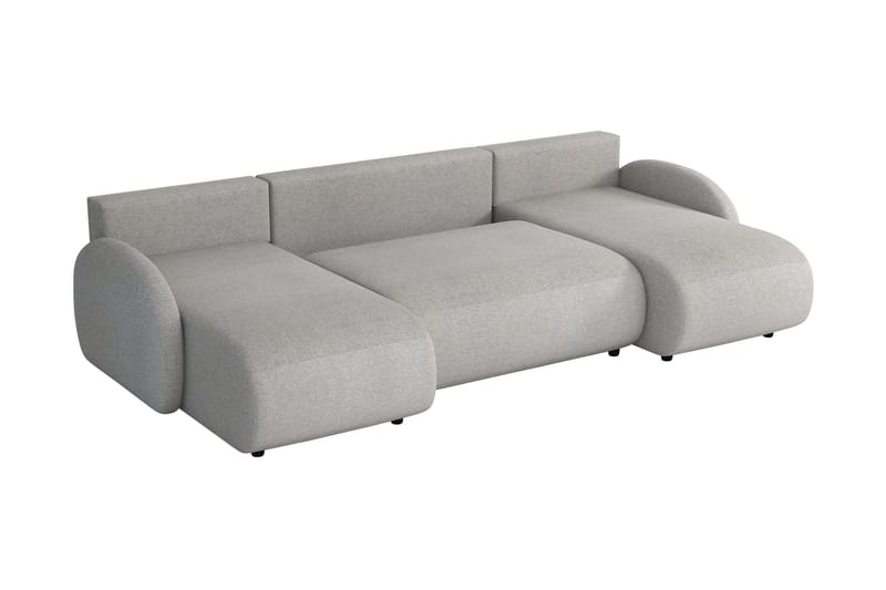 Carve Bäddsoffa Dubbeldivan 3-sits - Vit - Möbler - Soffa - Bäddsoffa - U bäddsoffa